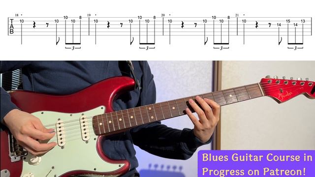[Tabs] Mannish Boy by Muddy Waters Main Riff in 5 Positions / Blues Guitar Lesson смотреть онлайн