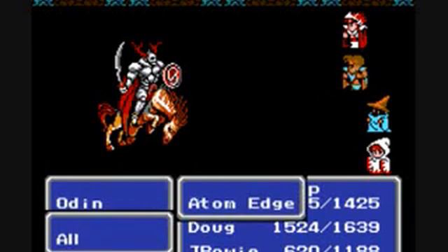 Final Fantasy III - NES Boss Fight - Odin смотреть онлайн