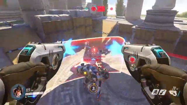 Overwatch Tracer 19 kill streak 26 eliminations in 5 minutes смотреть онлайн