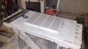 Изготовление гипсовой плитки