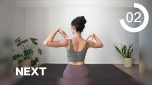 【8分】二の腕を細くする方法！肩甲骨を動かし代謝もアップ⤴︎