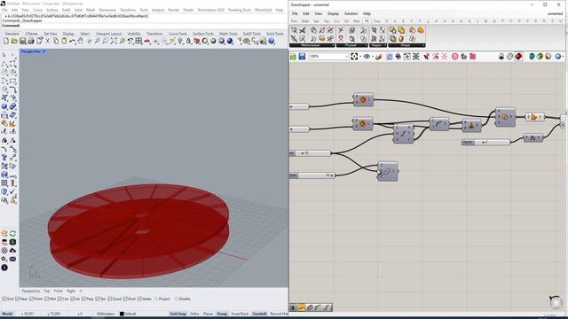 Parametric Spiral Staircase. Easy. Rhino. Grasshopper. смотреть онлайн