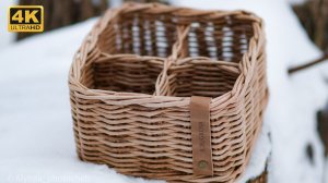 Подставка-органайзер. Выплетаем перегородки.