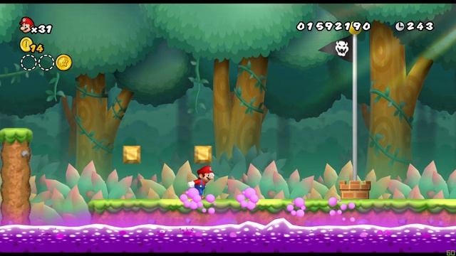 New Super Mario Wii #8 — Ядовитый Лес {Wii} прохождение часть 8 смотреть онлайн