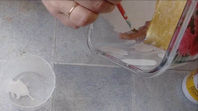 Как сделать кракелюр с ПВА на стекле? Очень просто, DIY/рукоделие смотреть онлайн