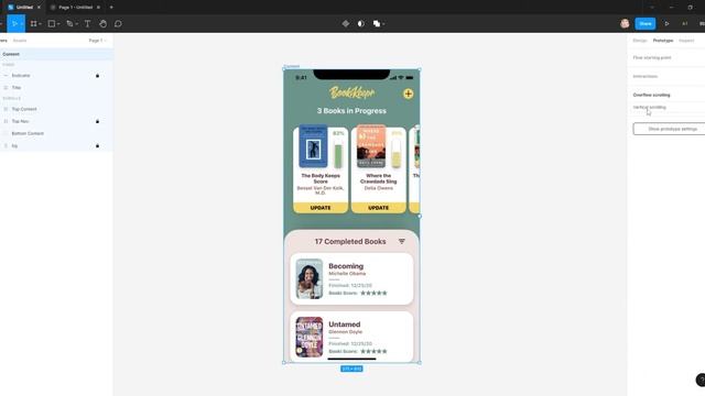 1 Minute Figma Tutorial - (Advanced) Sticky Scrolling смотреть онлайн
