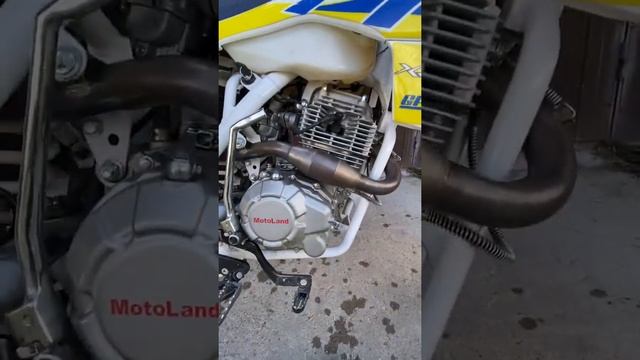 Работа двигателя Motoland TT250