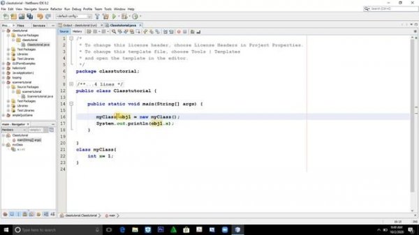 How to create multiple classes and Objects in Java