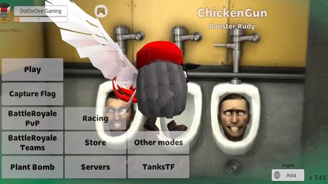Secret Glitch - Skibidi Toilet Chicken Gun Чикени Ган смотреть онлайн