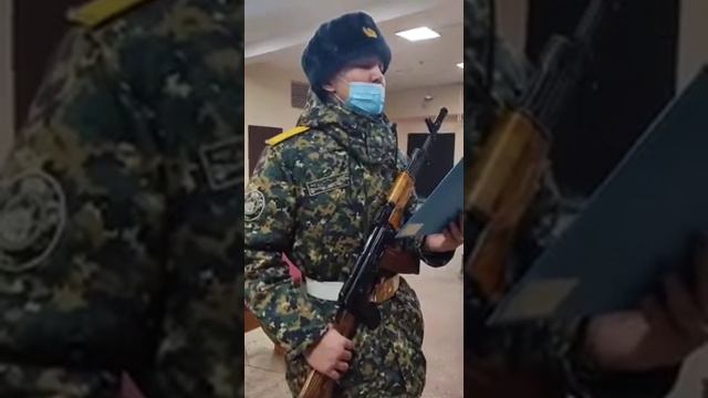 Темиртау ВЧ 5516. 16.01.2021. Присяга. смотреть онлайн