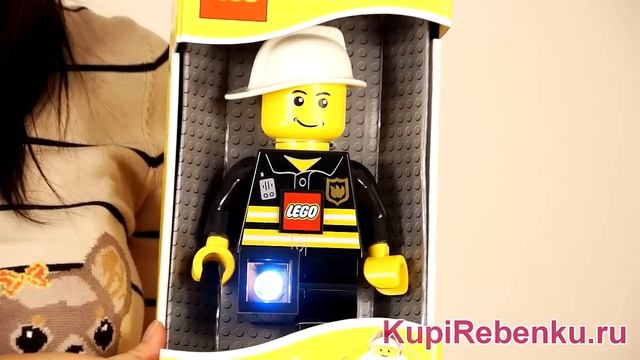 Lego Фонарик 20 см Пожарный смотреть онлайн
