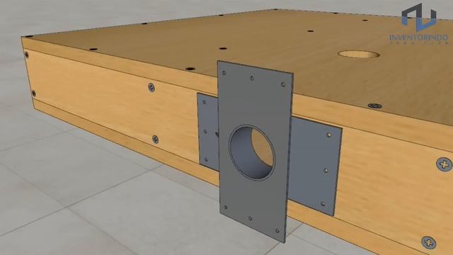 HOW TO MAKE A ROTATING TV CABINET - STEP BY STEP смотреть онлайн