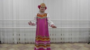 Брынцева Валерия . Русская народная песня «Как на улице».