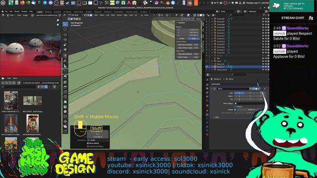 xsinick - Game Dev 3D Level Design | #sculpting #blender #3dcoat #art #krita #gimp #music #anime #a смотреть онлайн
