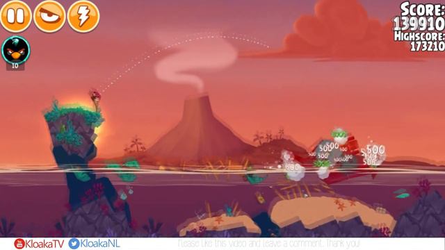 Angry Birds Seasons 1-1 Tropigal Paradise Walkthrough (3 Stars) смотреть онлайн