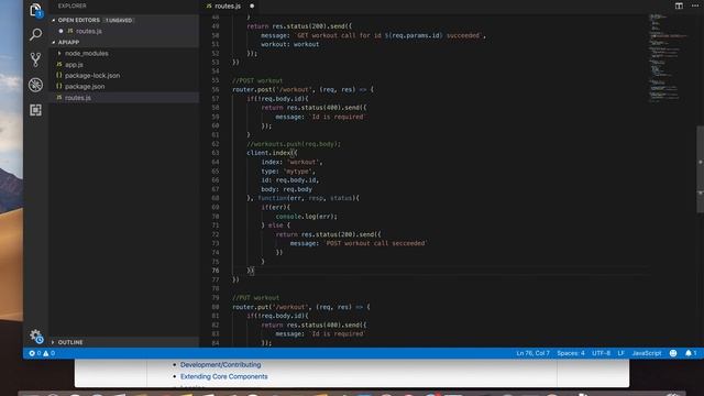 Use Elasticsearch in Node.js App смотреть онлайн