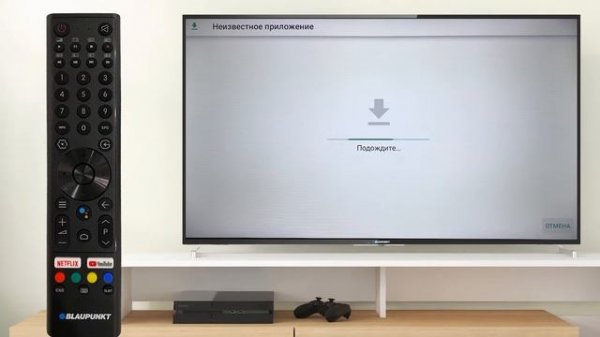 Как установить приложение apk с внешнего накопителя на Смарт телевизор BLAUPUNKT
