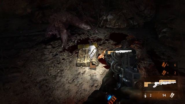 МОНСТР ПОДЗЕМЕЛЬЯ - КАТАКОМБЫ ( ПРОХОЖДЕНИЕ - METRO LAST LIGHT REDUX # 7 ) смотреть онлайн