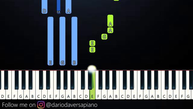 HABIBI Albanian Remix (Piano Tutorial)