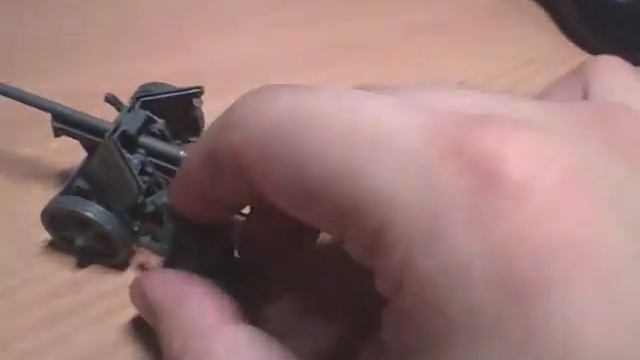 Немецкая 75 мм противотанковая пушка PAK40L46 с расчетом смотреть онлайн