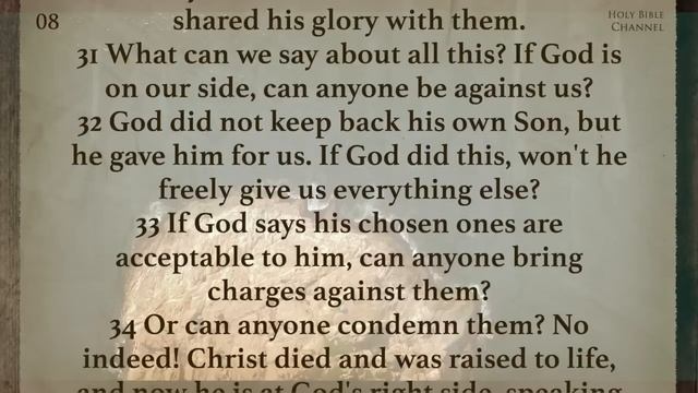 Holy Bible Audio: Romans - Chapters 1 to 16 (Contemporary English) With Text смотреть онлайн