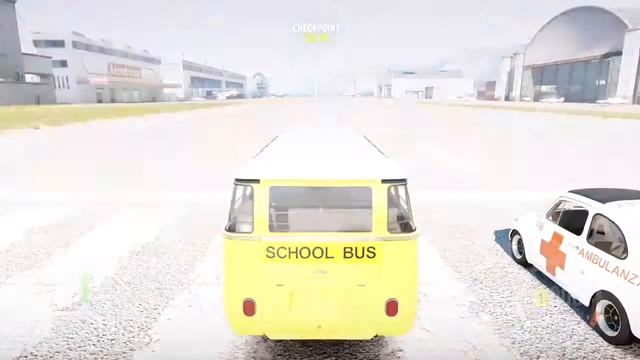Forza Horizon 2 VW School bus v VW beetle v fiat смотреть онлайн