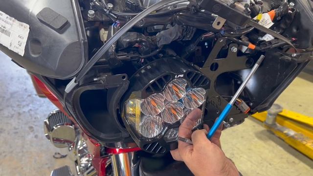 The Best Headlight Kit for Harley Davidson Road Glide from Cali Raised Moto with Baja Designs LP6's смотреть онлайн