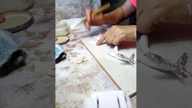 Ватная игрушка МК! Лёгкий способ создание ватной игрушки! смотреть онлайн