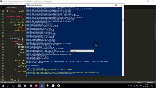 Show Input Text React Native смотреть онлайн