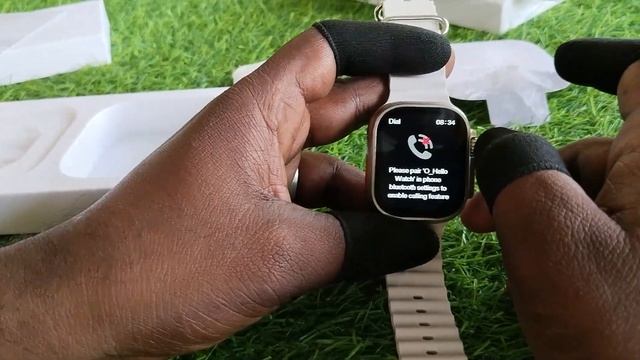 Hello Watch (H11 Ultra Upgraded) - Apple Watch ULTRA Clone - 1GB Memory,Compass - Unboxing In தமிழ்