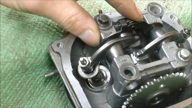 Зазоры клапанов. Ошибка при установке зазоров. 152QMI-157QMJ. смотреть онлайн