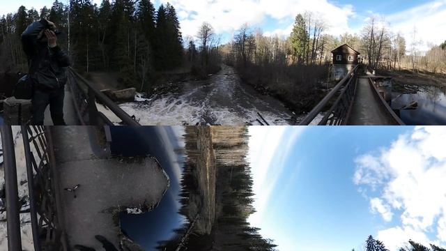 Старая Финская электростанция. 360VR.