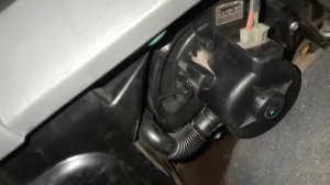 Kia spectra 2007 rs 1.6, замена салонного фильтра, нюансы снятия вентилятора печки.