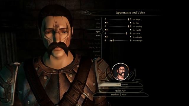 Dragon Age Origins - Character Creation смотреть онлайн