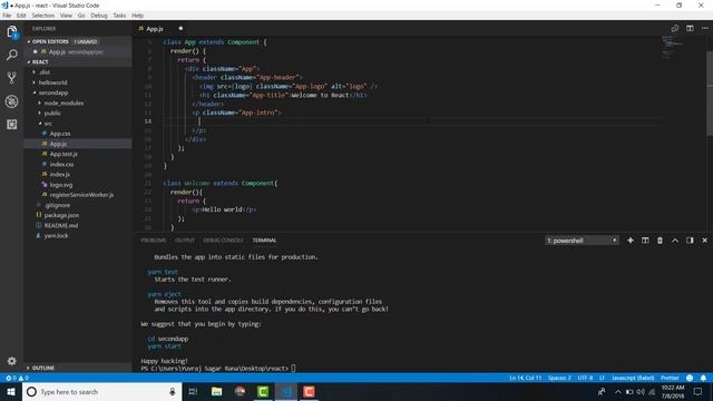 Part 3 : Reactjs Tutorial for beginner | Component смотреть онлайн
