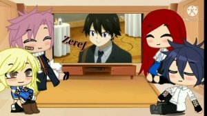 //Реакция команды, Нацу, на него самого//{Gacha club}// Аниме: Хвост феи//