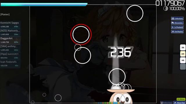 [osu!ctb] Ohashi Ayaka - Wagamama MIRROR HEART (TV size) [Platter] FC 104pp смотреть онлайн