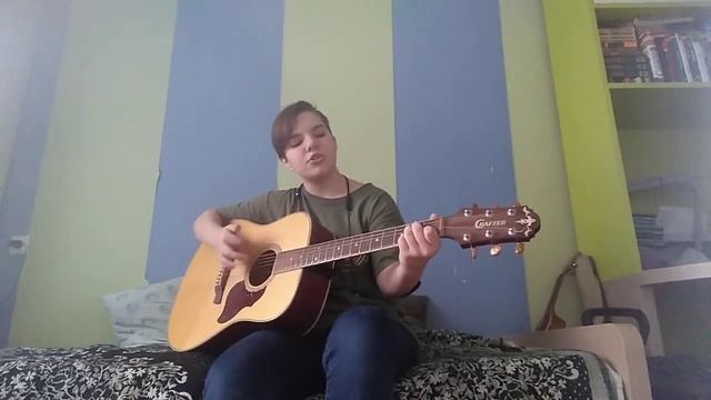 Пою анимешницу под гитару) смотреть онлайн