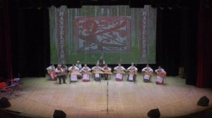 "Вепсский танец" в исполнении Калевальского оркестра кантелистов, руководитель - Юрий Гладышев