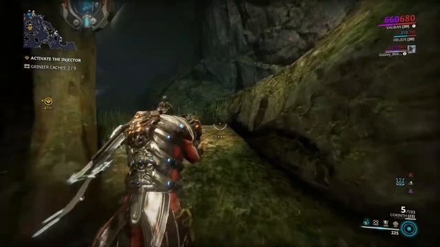 Cache Hunter | Hunting for 3 caches in Cervantes, Earth Sabotage mission gameplay | Warframe смотреть онлайн