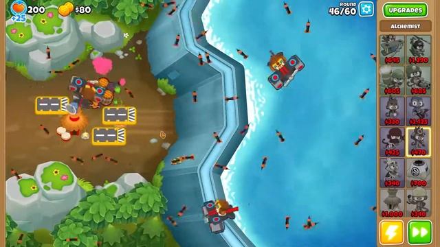 Bloons TD 6 - Flooded Valley - Deflation Mode With New Strategy! смотреть онлайн