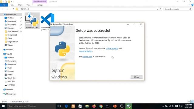2-Python 3.8.2-Visual studio code-Install Selenium смотреть онлайн