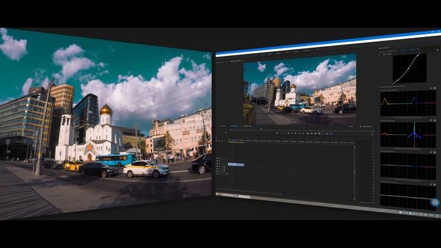 Цветокоррекция LOG Экшен камеры GOPRO Часть 01 смотреть онлайн