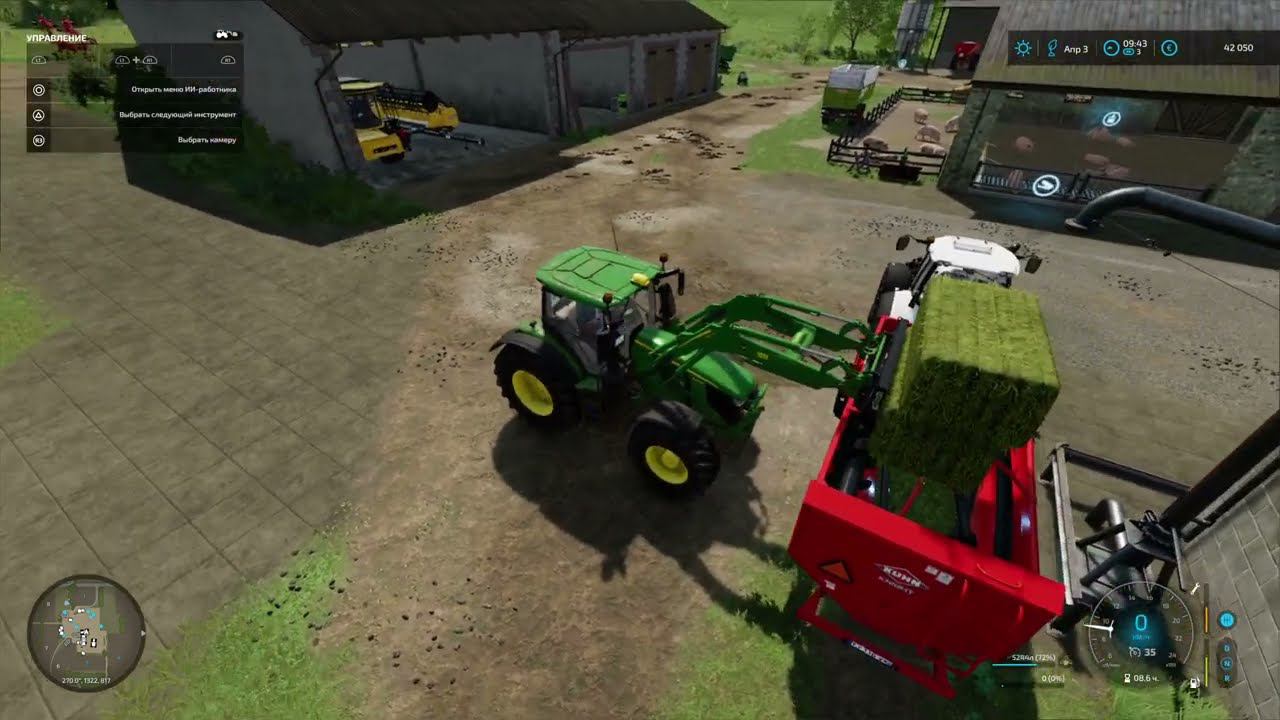 (PS4 Pro) FS22 The Old Stream Farm #14 смотреть онлайн