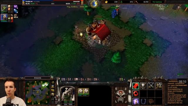 Grubby | WC3 | Headhunter Bloodlust BUILD! смотреть онлайн