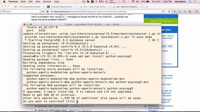005 Alternatively Configuring your vanilla Ubuntu server for Django смотреть онлайн