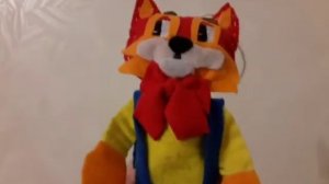 Мой кот Леопольд из фетра ( со звуком )