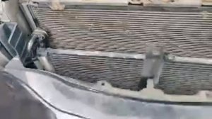 Lexus RX400h Radiator Removal Pt2