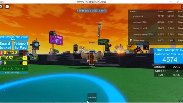 Main ROBLOX 3 2 1 BLAST OFF SIMULATOR! (Blast Off Simulator) смотреть онлайн