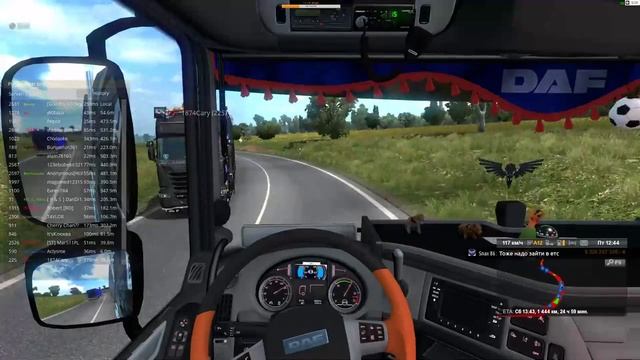 Euro Truck Simulator 2 Multiplayer Сервер #2 смотреть онлайн